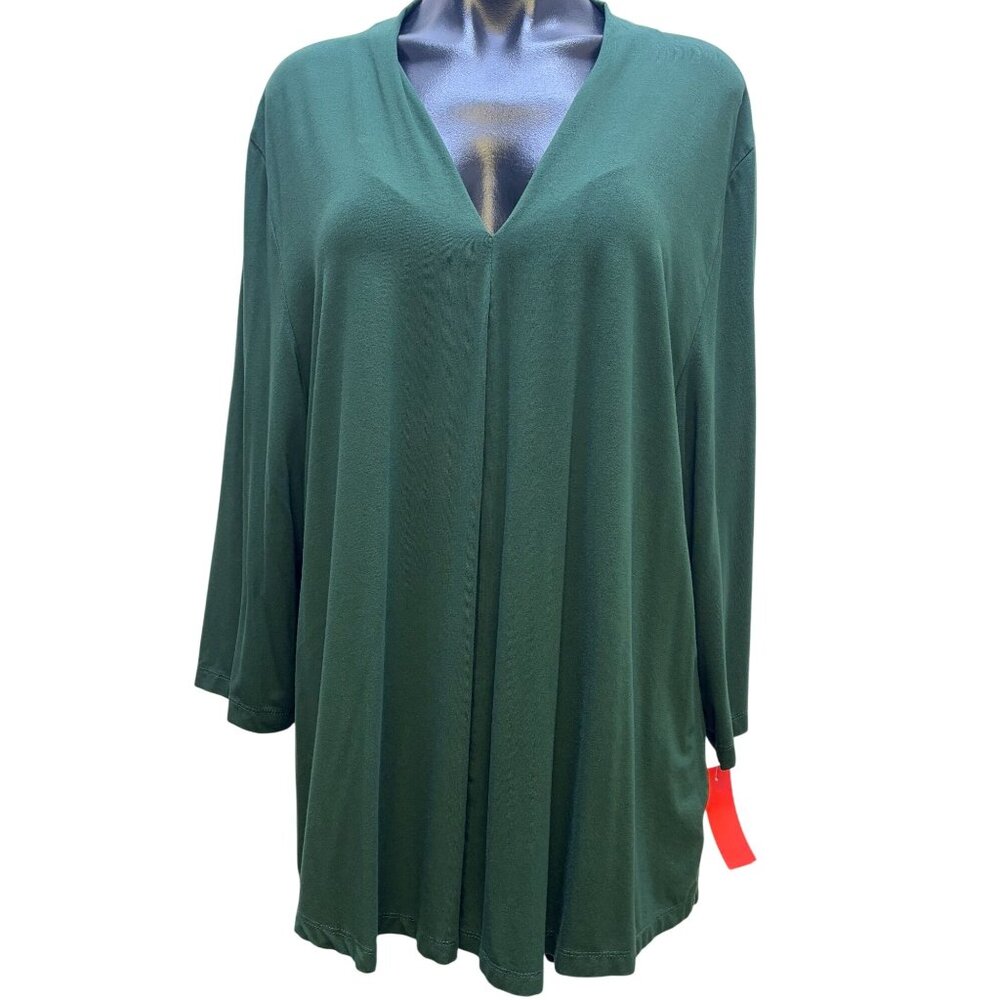 Alembika Long Sleeve Tunic Dark Green 7/L
